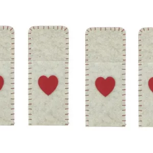 Bestecktasche "Beherzt" 4er Set