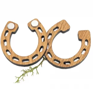 Holz Magnet Hufeisen