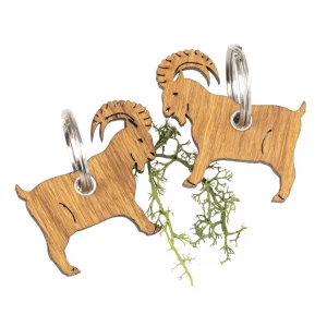 Schlüsselanhänger in Steinbock Form