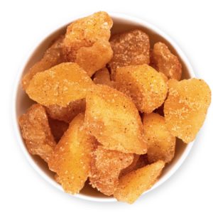 Apfel mit Zimt und Zucker