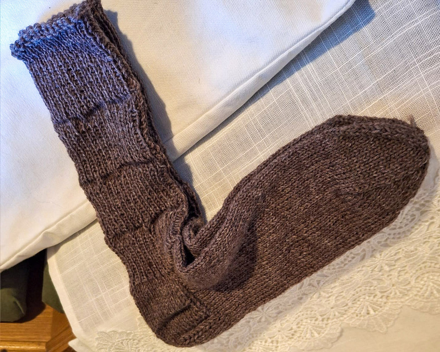 gestrickte Socken für Damen – Bild 3