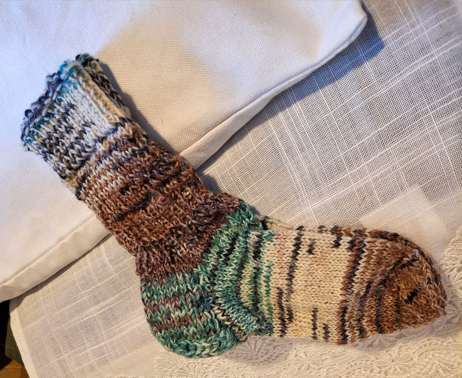 gestrickte Socken für Damen – Bild 4