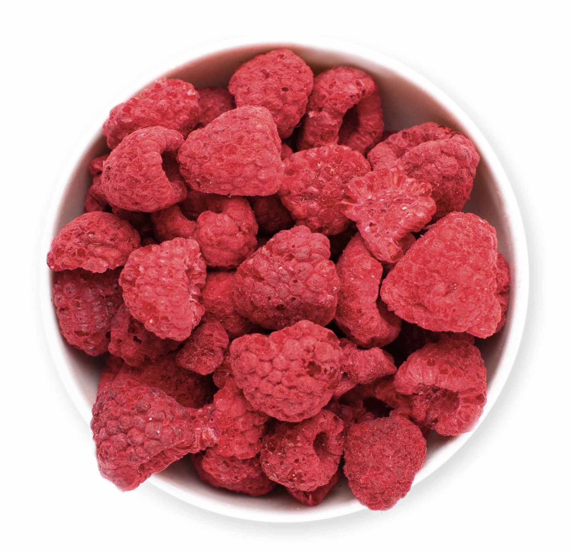 Himbeeren gefriergetrocknet