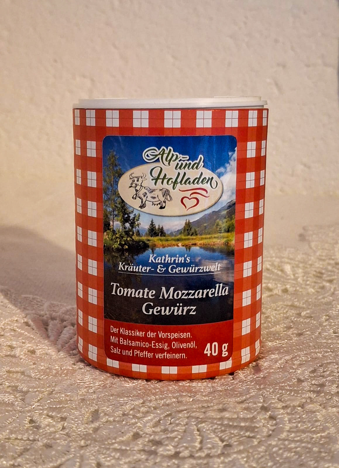 Tomate Mozzarella Gewürz