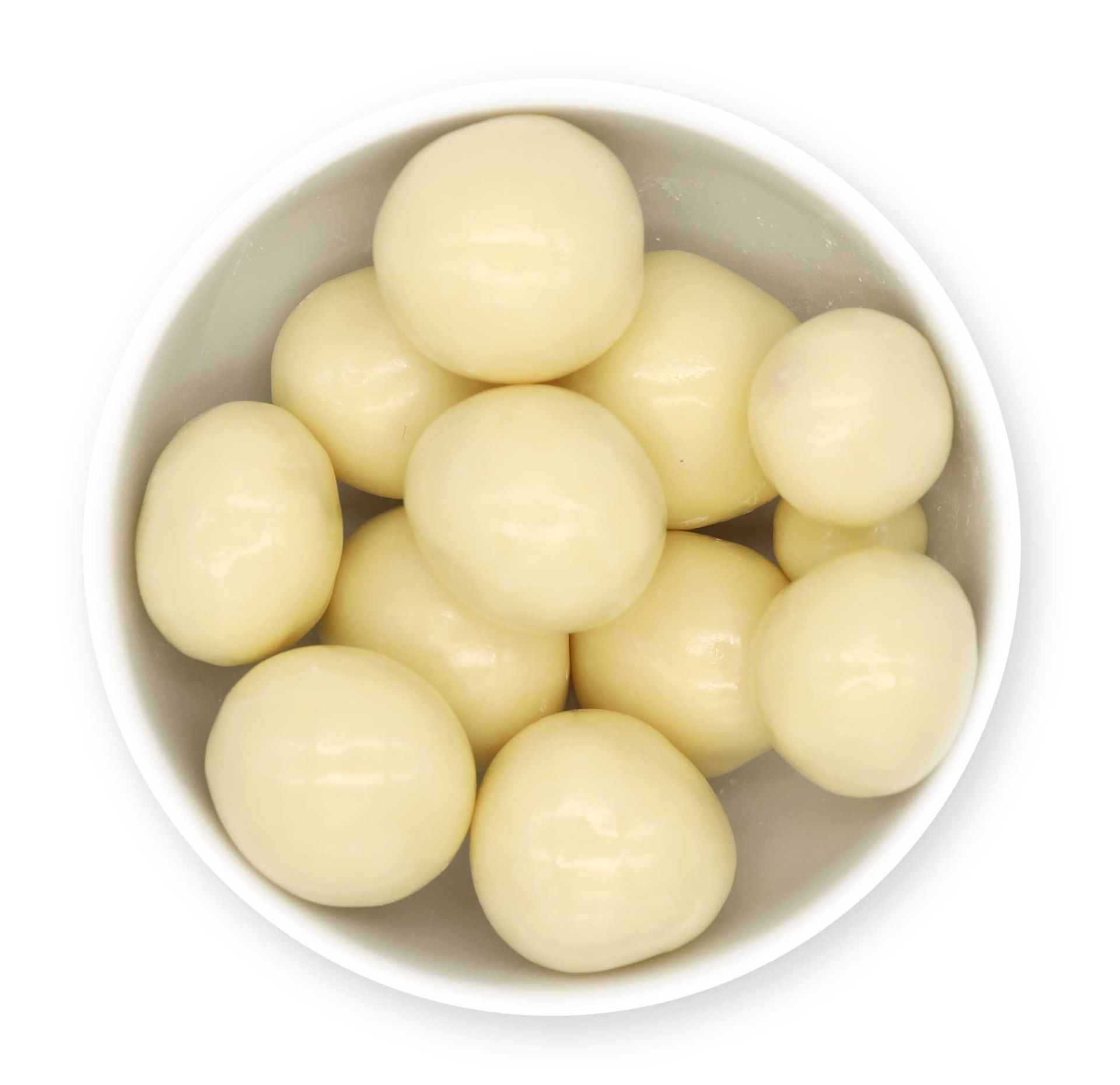 Gefriergetrocknete Himbeeren mit Schokolade